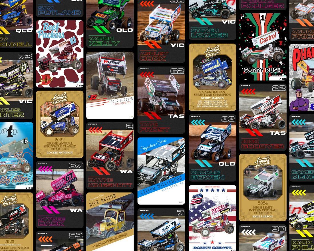 Featured Drivers – Sprintcar Trading Cards