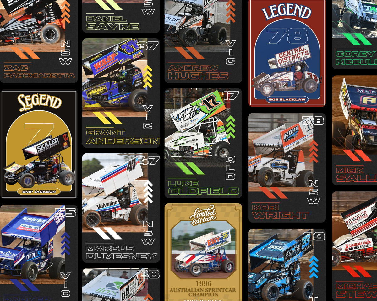 Sprintcar Trading Cards