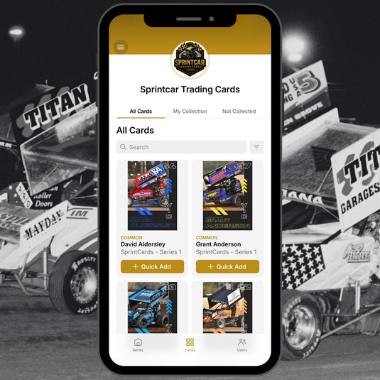 Featured Drivers – Sprintcar Trading Cards